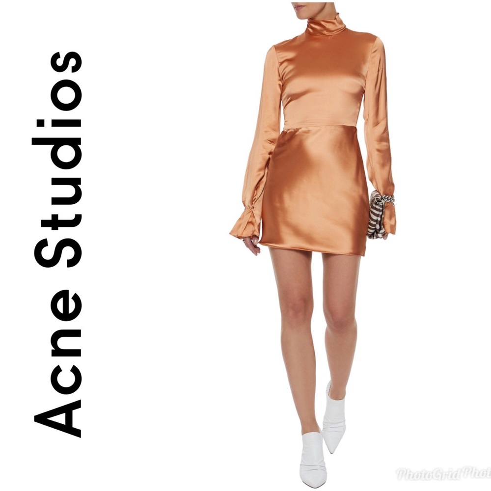 🔸ACNE STUDIO🔸 BRAND NEW Satin Mini Dress
